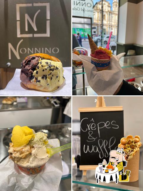 Cibo al Gelateria Nonnino