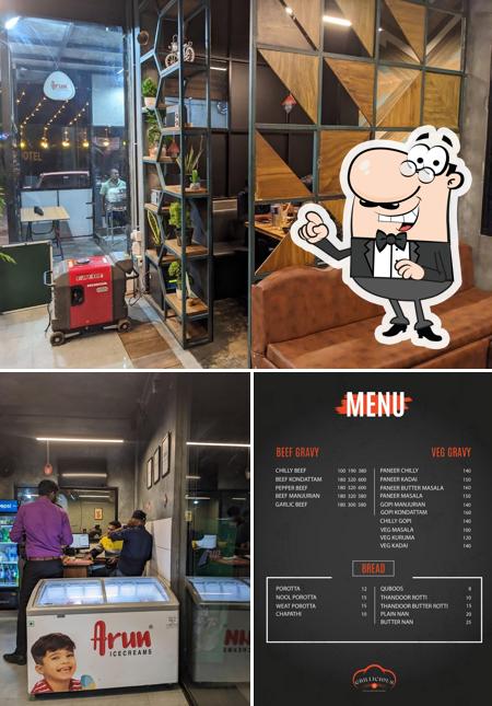 The interior of Grillicious Multicuisine Restaurant