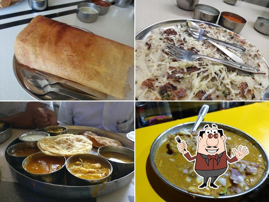 Food at Kamat Hotel