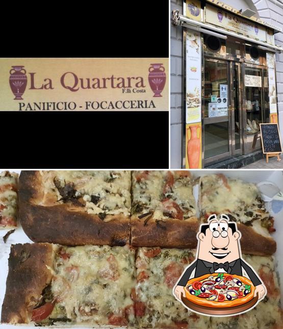 Prenditi tra le molte varianti di pizza