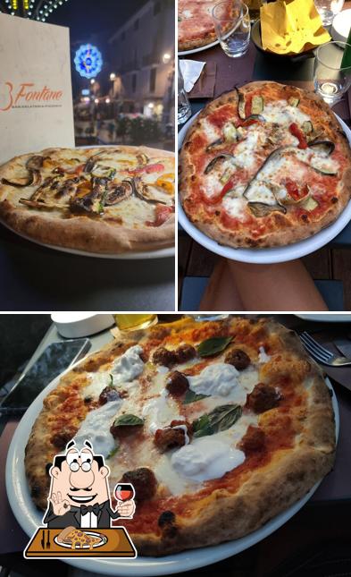 Prenditi una pizza a Le Tre Fontane