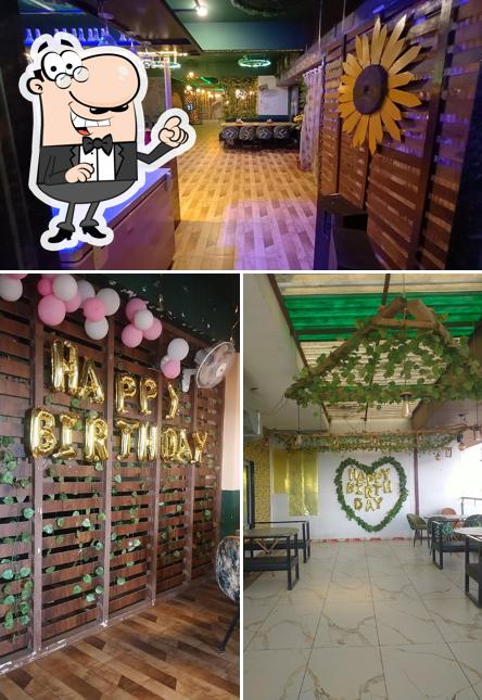 The interior of Level 4 Cafe