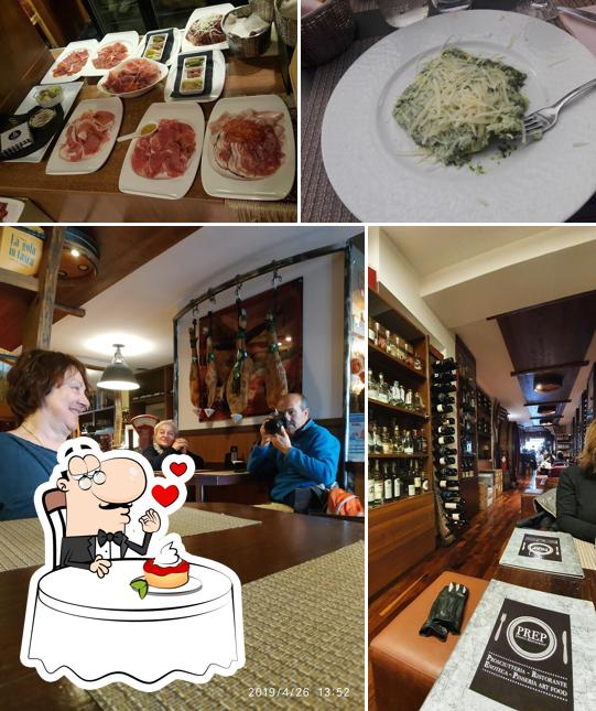 Al Topo Sommelier offre un'ampia gamma di dolci