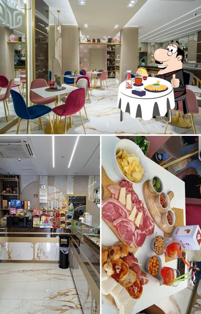 Piatto di formaggi al Bar Pasticceria Pezzullo