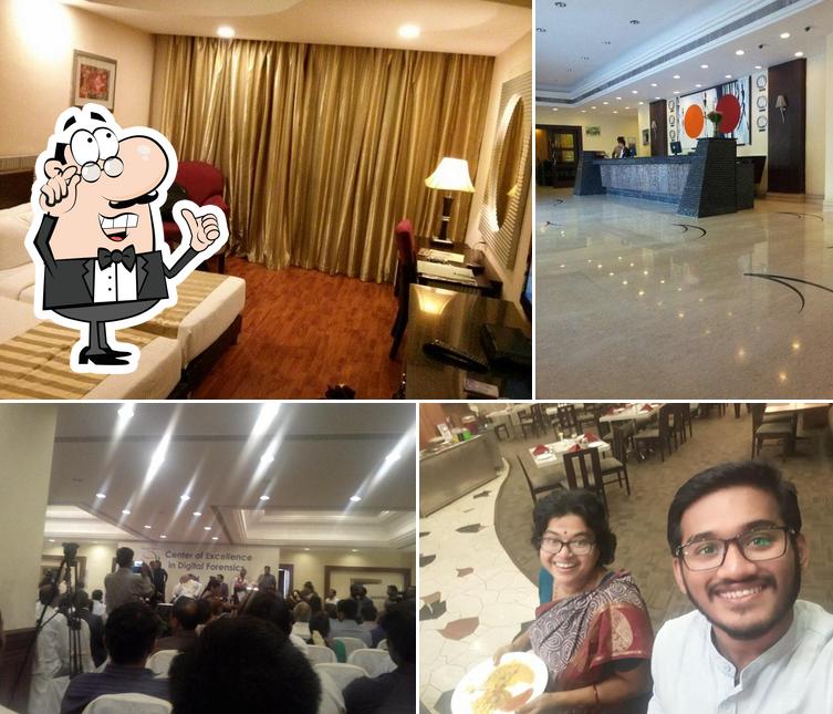 The interior of Hotel Deccan