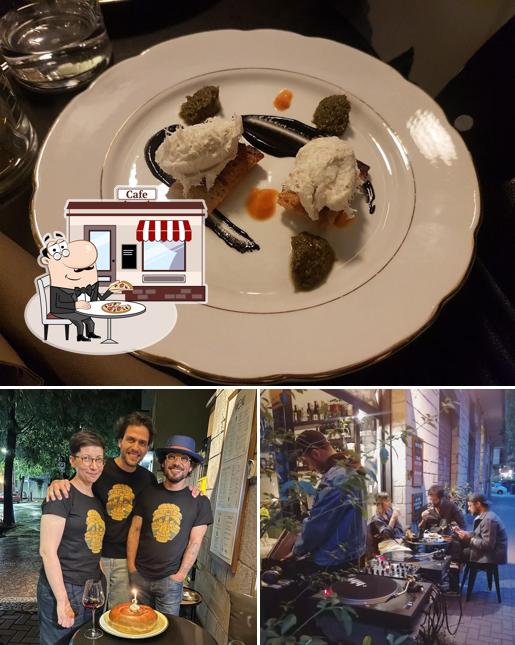 Questa è la foto che presenta la esterno e cibo di Drogheria delle Api