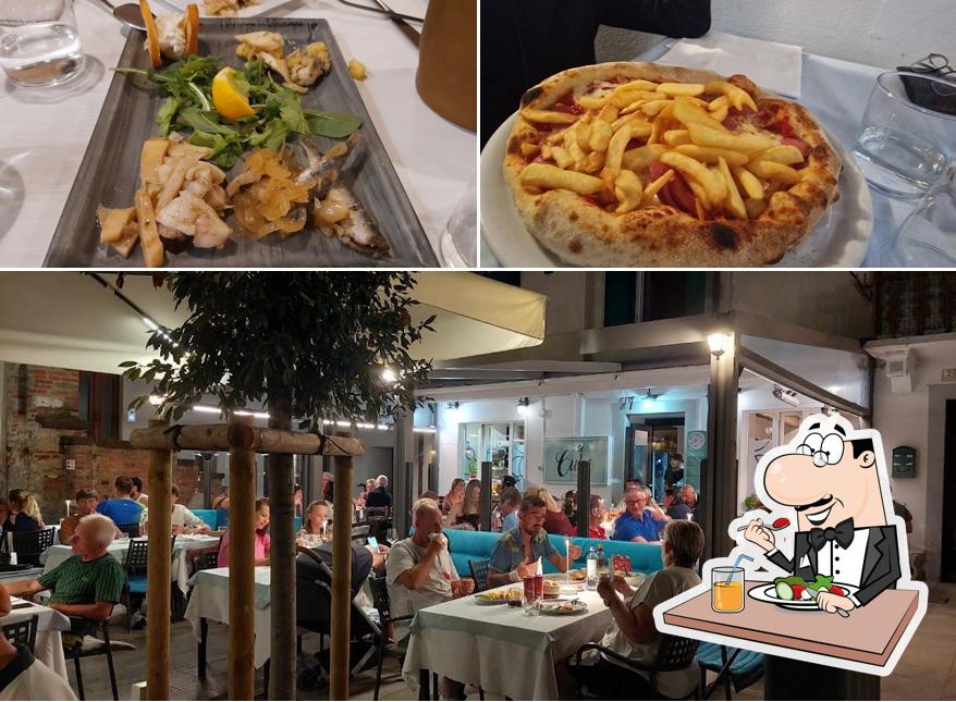 Platti al A Lè Cube Trattoria