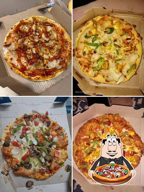 At Domino's Pizza Manduadih,, Varanasi, you can get pizza