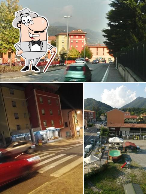 Gli esterni di Hotel 5 Vie