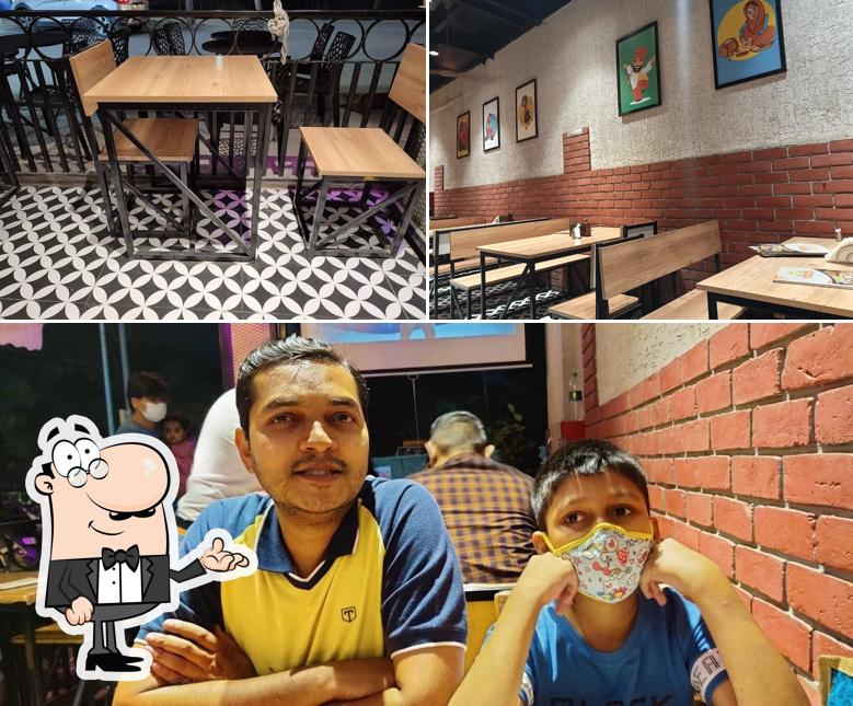 The interior of Punjabi Chaap Corner (Pure Vegetarian Restaurant)