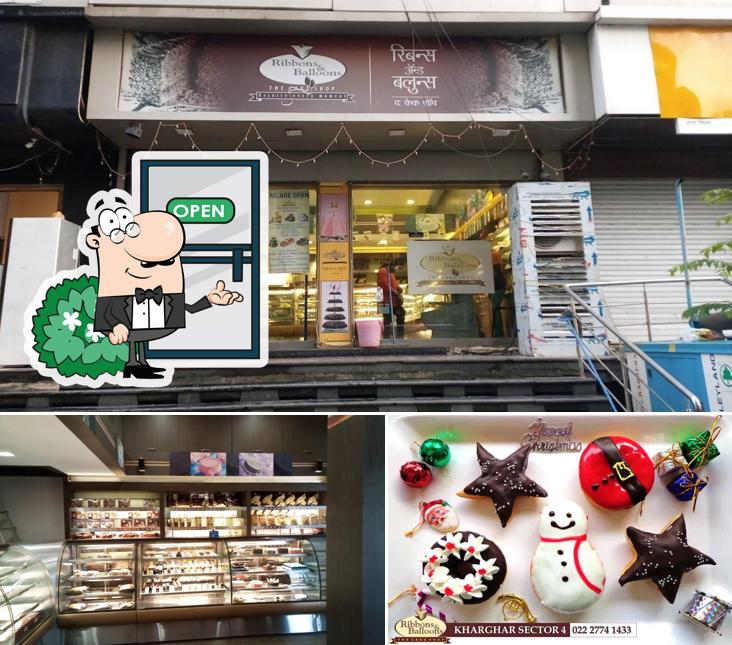 You can get some fresh air outside Ribbons and Balloons - The Cake Shop