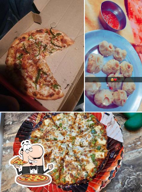 Try out various types of pizza