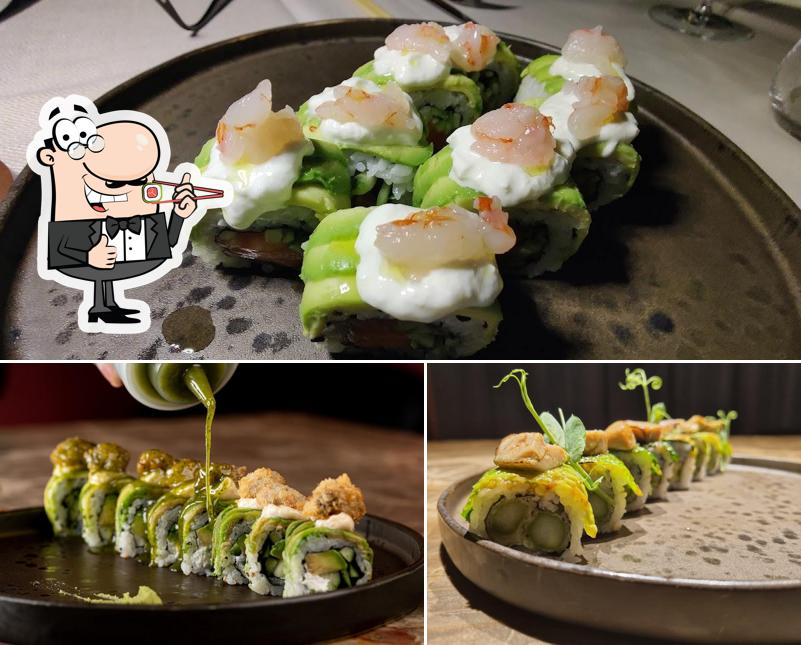 Prenditi le varie opzioni di sushi