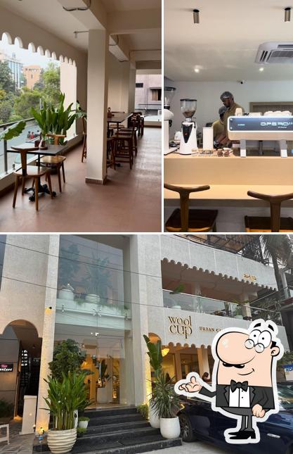 Among various things one can find interior and exterior at Wool Cup ~ Urban Cafe & Bistro