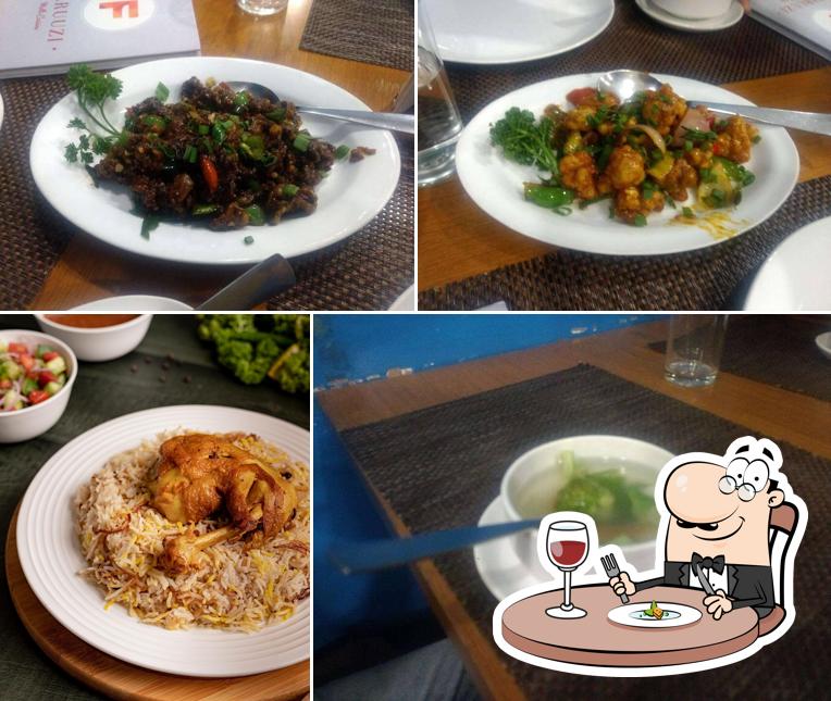 Meals at Faruuzi Multicuisine Restaurant