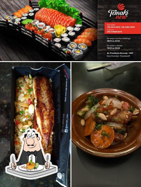 Comida em Temaki Now