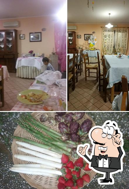 La immagine della interni e cibo di Agriturismo Al Doge