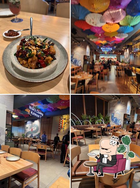 The interior of Asia Kitchen By Mainland China Dadar West