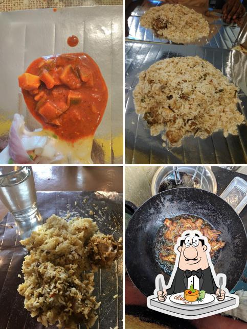 Food at Biriyani Hut