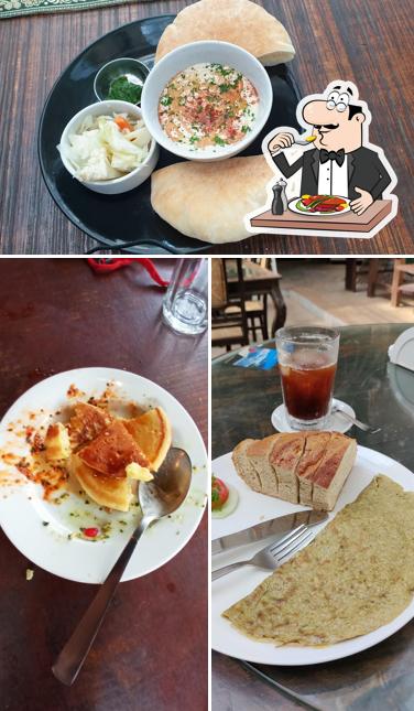Food at Artjuna Cafe, Mandrem