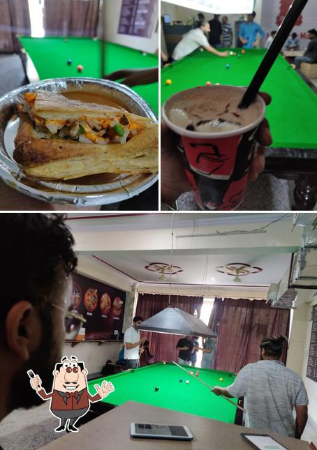 Ice cream at Billiard Cafe