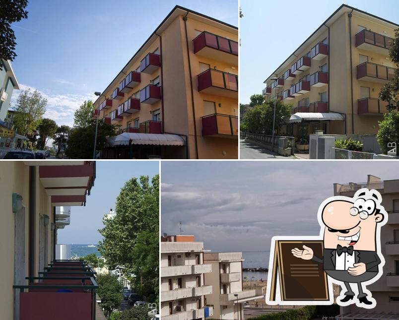 Guarda la parte esterna di Hotel Aron