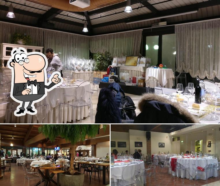 Gli interni di Ristorante La Campaza