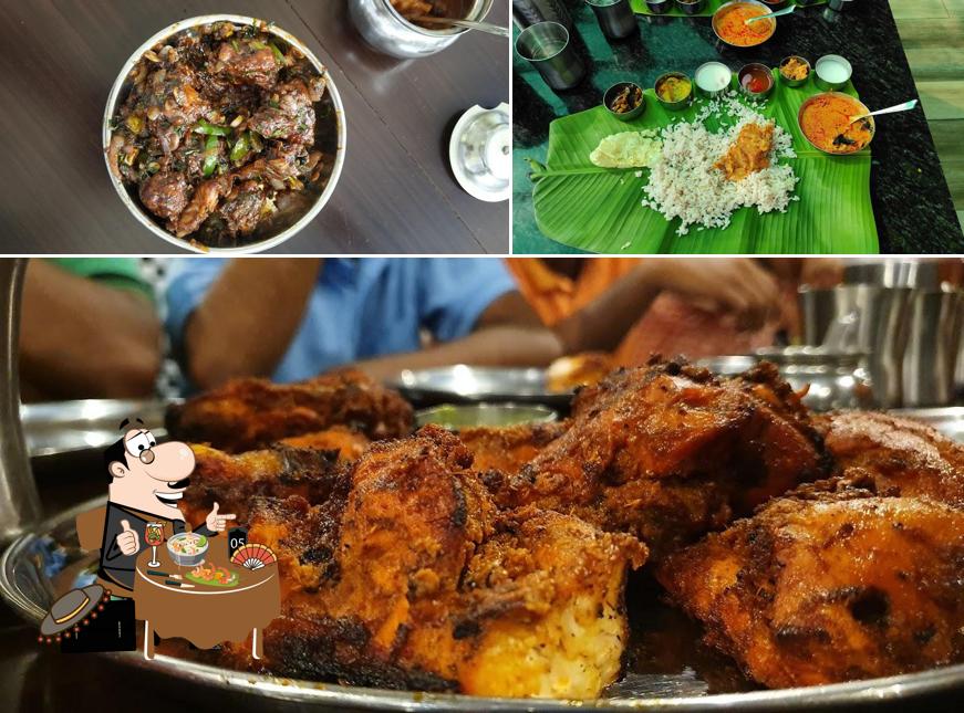 Food at Mallu's Dhaba, മല്ലൂസ് ധാബാ