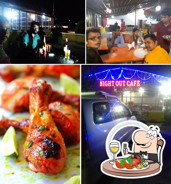 Get seafood at Night Out Cafe - NOC Devanhalli