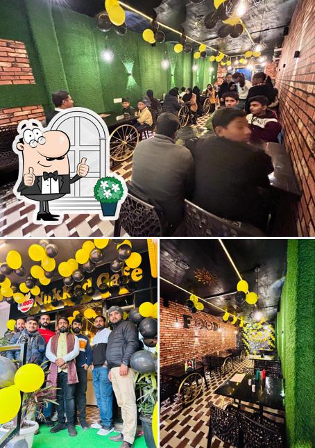 This is the picture showing exterior and interior at Nukkad Cafe and Restaurant