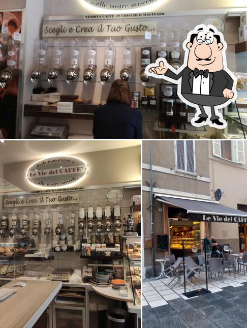 Dai un'occhiata agli interni di Le Vie del Caffè