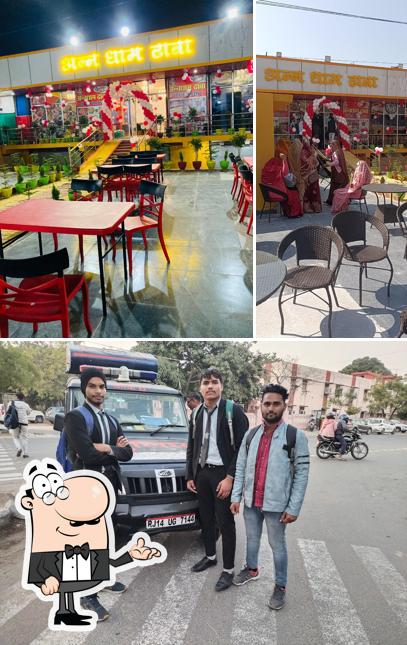 Check out how Ann Dham Dhaba looks inside