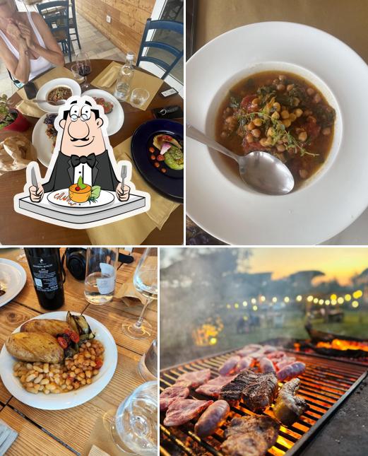 Platti al "Alla Terra" Ristorante Agriristoro