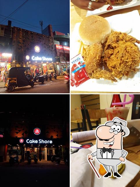 The exterior of Cake shore