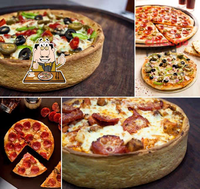Try out pizza at Chicago Pizza (Vasant Kunj)