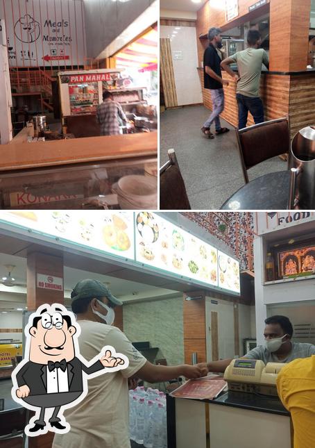 The interior of Hotel Annamayya