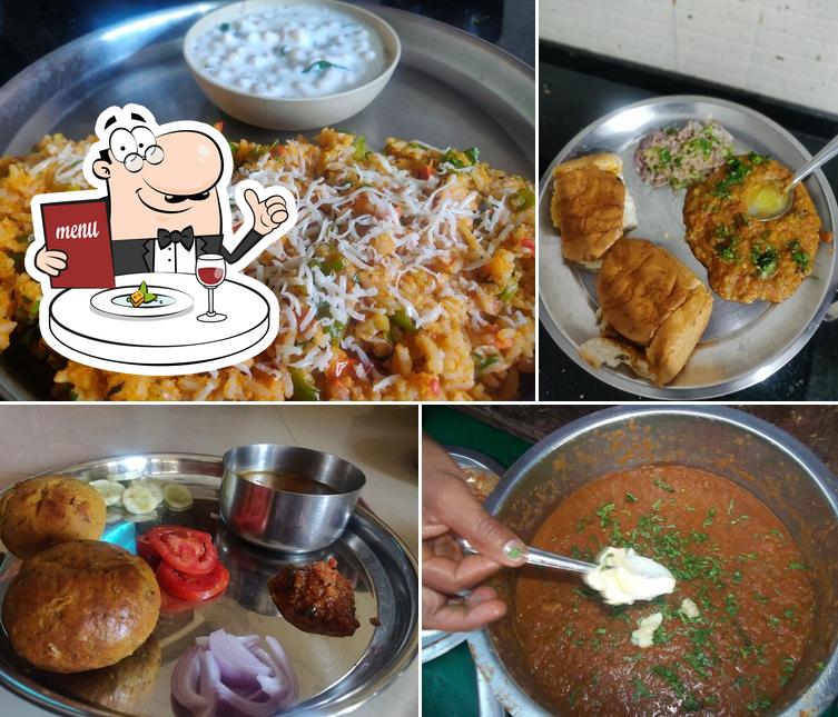 Food at Kailash Pav Bhaji