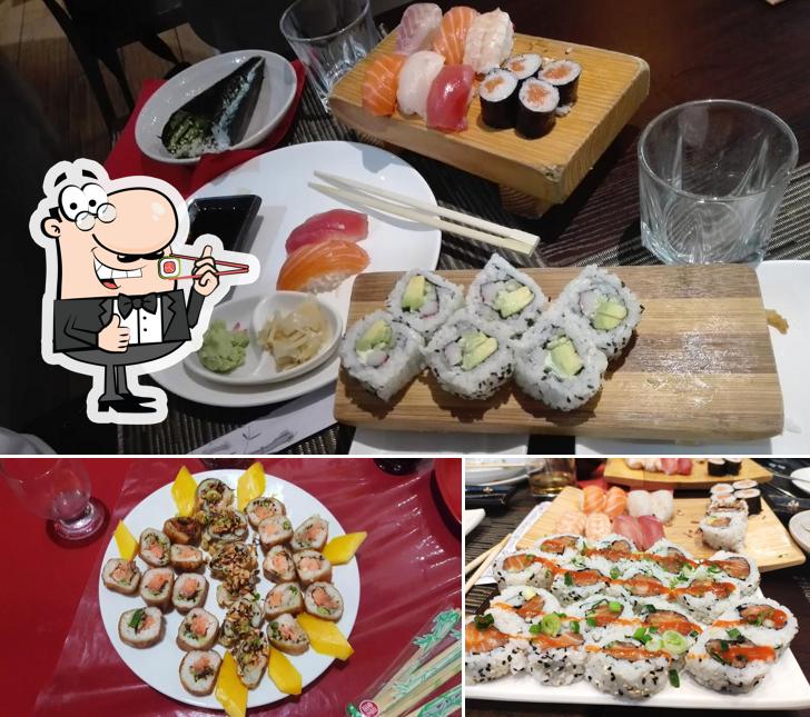 Scegli le varie opzioni di sushi