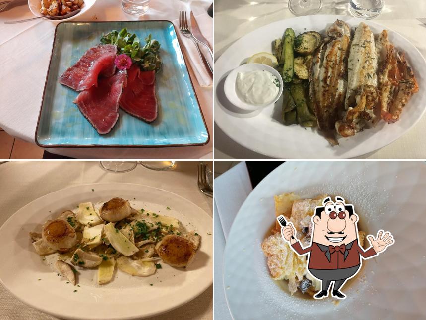 Cibo al Ristorante alla Coccia Volante