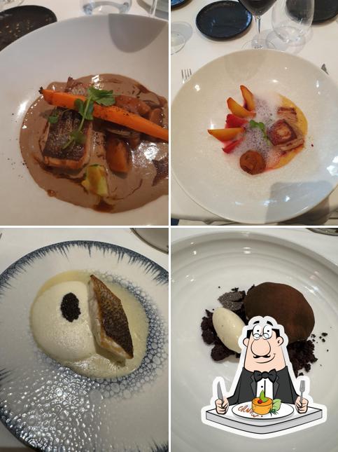 Nourriture à Restaurant Le Jardin de Bellevue