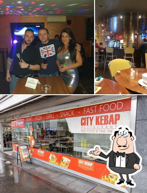 City-Kebap si caratterizza per la interni e esterno