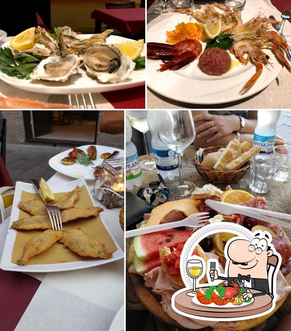 Scegli tra i molti piatti di mare offerti a La Lampara