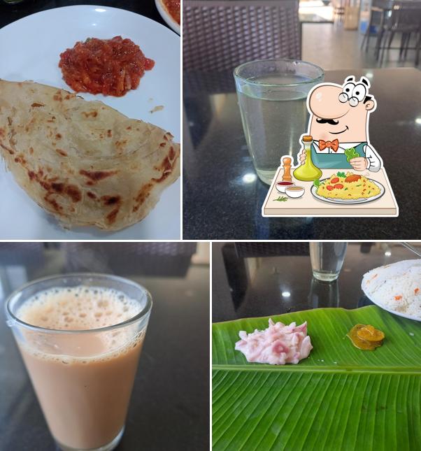 Food at Manna Restaurant