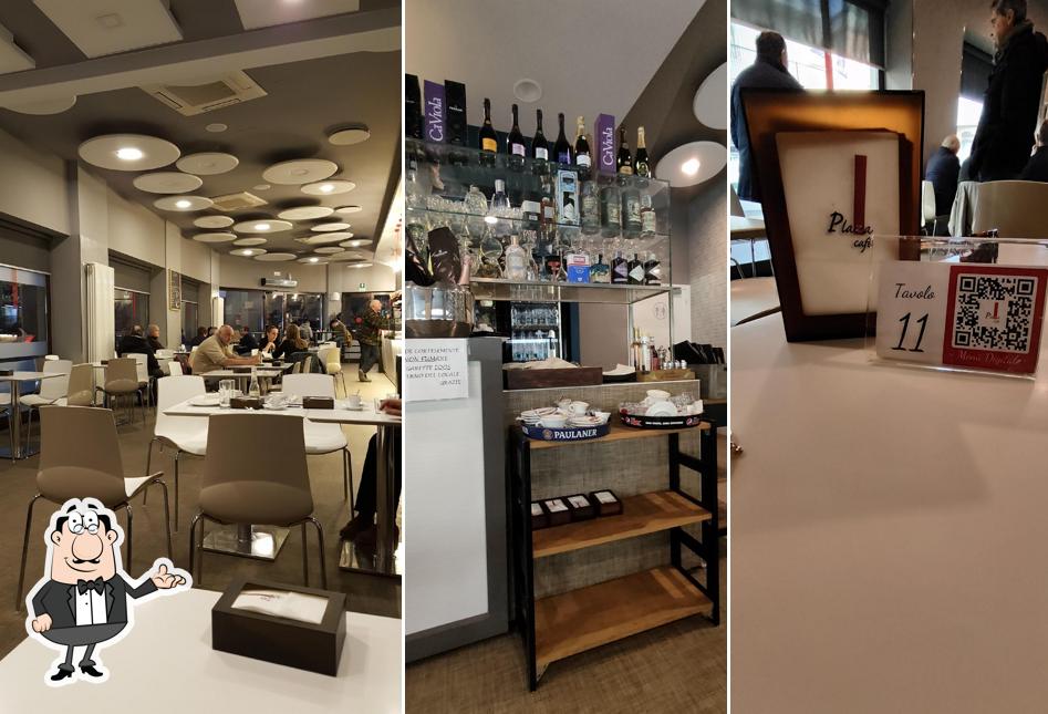 Gli interni di Plaza Cafè