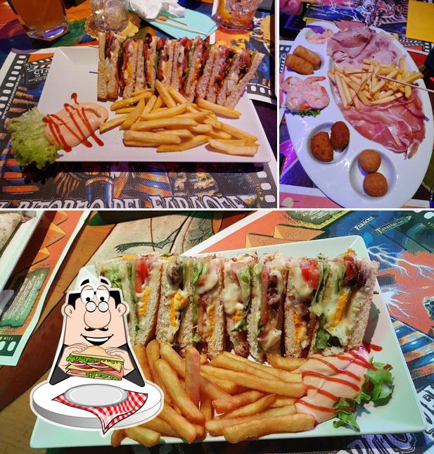 Club sandwich al Faraone Pub