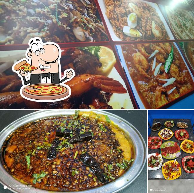 Order pizza at ABC Food Court