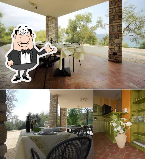 Gli interni di Agriturismo l'Uliveto