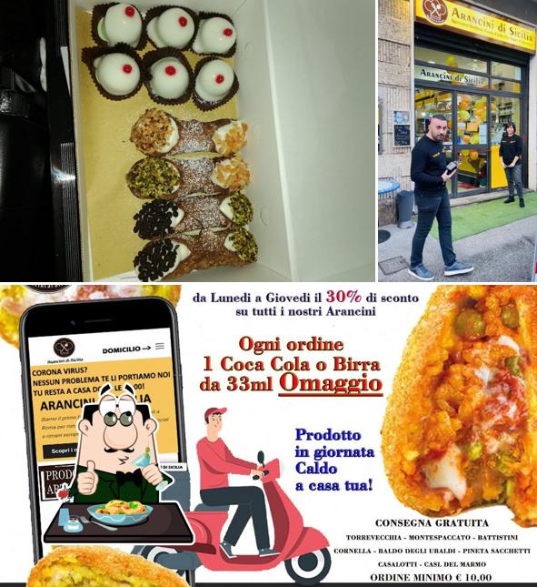 Cibo al Arancini di Sicilia