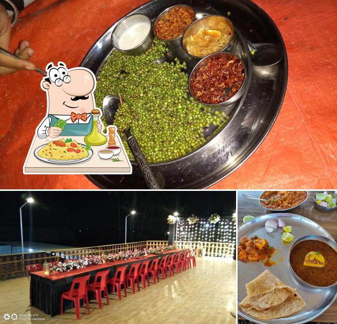 Hotel Shree Sadguru (Pure Veg) is distinguished by food and dining table