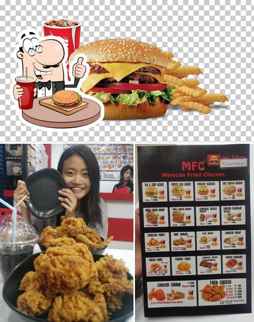 Order a burger at Jag & Jam MFC